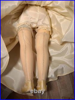 Vintage 1950's Madame Alexander Wendy Face Bride Doll Blonde Tagged Dress 15