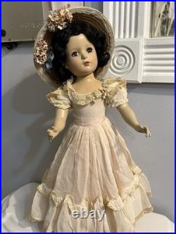 Vintage 1950's madame alexander Princess Margaret Rose/Original Dress HP 17