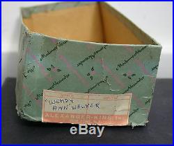 Vintage 1950s Alexander-Kins Wendy Ann Walker, Style 500 Box, Label