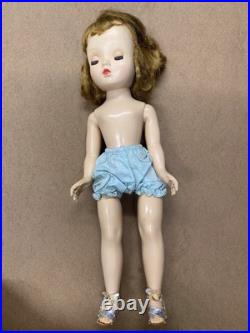 Vintage 1950s MADAME ALEXANDER BLONDE 15 WINNIE WALKER DOLL, DRESS + SHOES