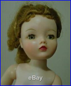 Vintage 1950s Madame Alexander 20 Cissy Doll Blue Eyed Blond in Queen Costume