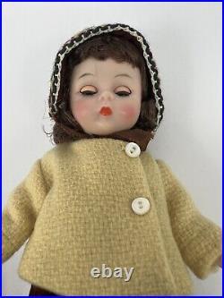 Vintage 1950s Madame Alexander Alexander-Kins RARE 8 IN Doll Tagged Costume