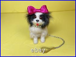 Vintage 1950s Madame Alexander Cissy doll with Pet Dog- Chair for display only