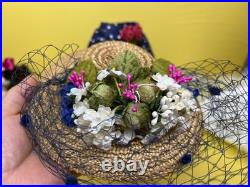 Vintage 1950s Madame Alexander Cissy doll with Pet Dog- Chair for display only