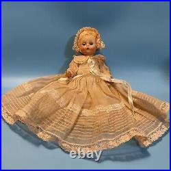 Vintage 1950s Madame Alexander LITTLE GENIUS Doll With Tag 7 1/2