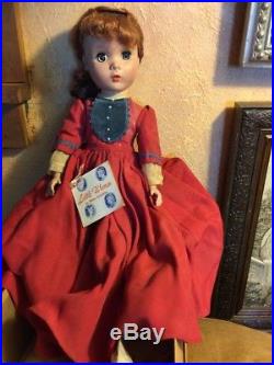 Vintage 1950s Madame Alexander Sweet Jo Doll Little Women Maggie Face 14 Inch