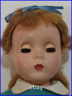 Vintage 1952 14 Madame Alexander HP Annabelle Kate Smith Doll Maggie Face