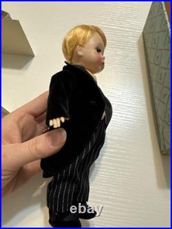 Vintage 1955 Madame Alexander-Kins Blonde Groom in Tuxedo Outfit with Box, RARE
