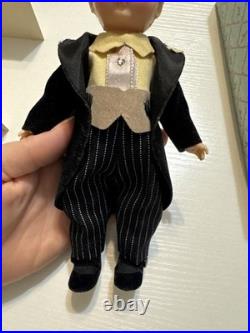 Vintage 1955 Madame Alexander-Kins Blonde Groom in Tuxedo Outfit with Box, RARE