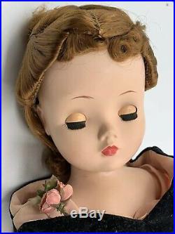 Vintage 1956 CISSY Doll BLACK TORSO MERMAID. Exceptional Red Head