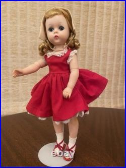Vintage 1956 Madame Alexander 11 1/2 Lissy Doll #1222 In Original Tagged Outfit