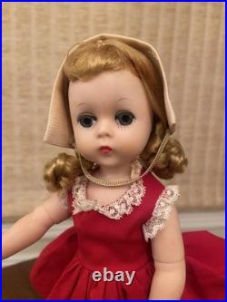 Vintage 1956 Madame Alexander 11 1/2 Lissy Doll #1222 In Original Tagged Outfit