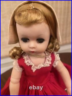 Vintage 1956 Madame Alexander 11 1/2 Lissy Doll #1222 In Original Tagged Outfit