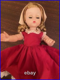 Vintage 1956 Madame Alexander 11 1/2 Lissy Doll #1222 In Original Tagged Outfit