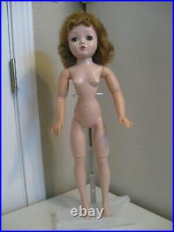 Vintage 1956 Nude Madame Alexander Cissy Doll To Dress-minor Tlc