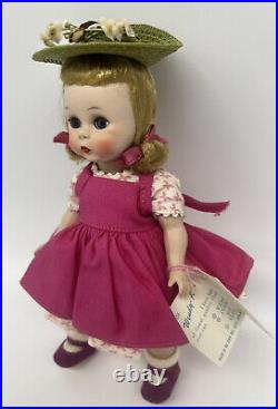 Vintage 1957 Madame Alexander-Kins #348 Variation Wendy Loves School Dresses 8IN