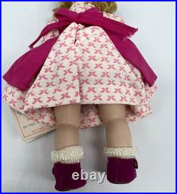 Vintage 1957 Madame Alexander-Kins #348 Variation Wendy Loves School Dresses 8IN