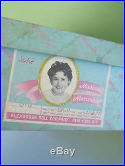 Vintage 1957 Mme Alexander ELISE Bride Doll AO with Hangtag in Box