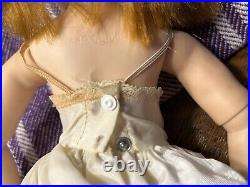 Vintage 1960s MME Alexander 15 Elise Maggie Mixup Doll Green Eyes Redhead