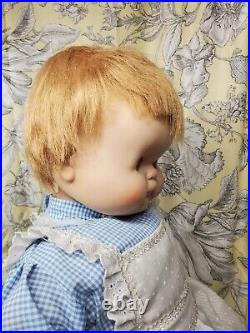 Vintage 1960s Madame Alexander Eloise Wilkin Design 22 SO BIG Baby Doll Orig of