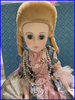 Vintage 1961 Madam Alexander Doll Marie Antionette With Tags And Box