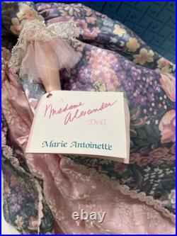 Vintage 1961 Madam Alexander Doll Marie Antionette With Tags And Box