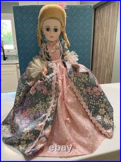 Vintage 1961 Madam Alexander Doll Marie Antionette With Tags And Box