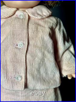 Vintage 1961 Madame Alexander 14 Doll Blue Eyes Collector Rare