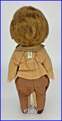 Vintage 1961 Madame Alexander Caroline Kennedy Doll Brown Jacket and Pants