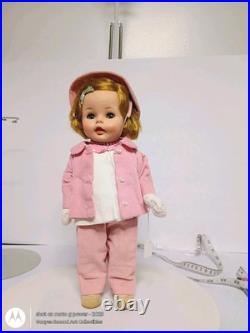 Vintage 1961 Madame Alexander Caroline Kennedy Doll with accessories and skates