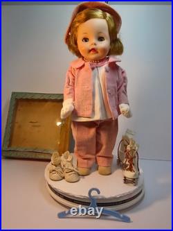 Vintage 1961 Madame Alexander Caroline Kennedy Doll with accessories and skates