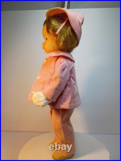 Vintage 1961 Madame Alexander Caroline Kennedy Doll with accessories and skates