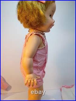Vintage 1961 Madame Alexander Caroline Kennedy Doll with accessories and skates