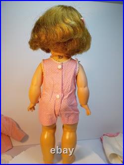 Vintage 1961 Madame Alexander Caroline Kennedy Doll with accessories and skates