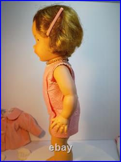 Vintage 1961 Madame Alexander Caroline Kennedy Doll with accessories and skates