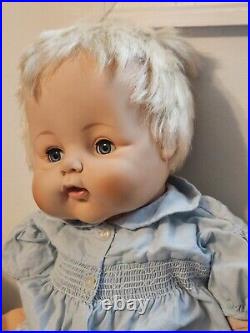 Vintage 1961 Madame Alexander Kitten Baby Doll 21 Soft Body Sleepy Eyes