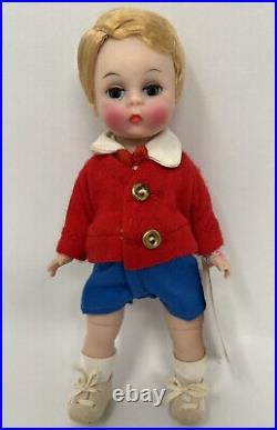 Vintage 1963 Madame Alexander Bill Smarty Boy #1150 Hang Tag Tagged 8 IN Doll