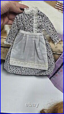 Vintage 1965 Madame Alexander Polly Doll 17 Brunette with Extra Clothes