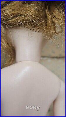 Vintage 1965 Madame Alexander Polly Doll 17 Brunette with Extra Clothes