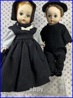 Vintage 1967 Madame Alexander Americana Series Amish Boy And Girl