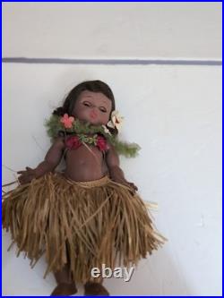 Vintage 1967 Madame Alexander Hawaiian Doll Friends From Foreign Lands
