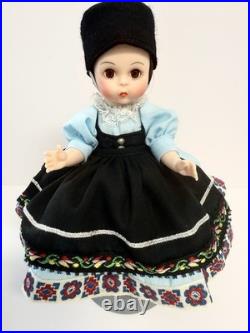 Vintage 1970 & 1980s Madame Alexander 8 World International Dolls Lot of 12