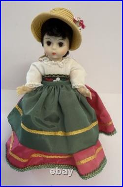 Vintage 1970 & 1980s Madame Alexander 8 World International Dolls Lot of 12