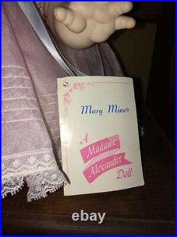 Vintage 1977 Madame Alexander Mary Mine Baby Doll Ma9100 Pink Dress 20