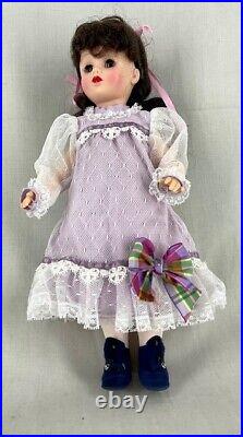 Vintage 1993 Madame Alexander Diana 14 Doll withTrunk Set Wardrobe #052885