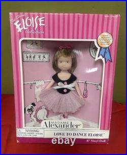 Vintage 2001 Madame Alexander Love to Dance Eloise 8 Vinyl Doll In Box Sealed