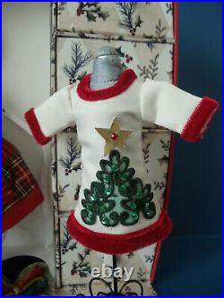 Vintage 2008 Madame Alexander CISSETTE CHRISTMAS TRUNK SET #49905 Ltd Ed 500