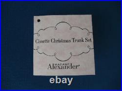 Vintage 2008 Madame Alexander CISSETTE CHRISTMAS TRUNK SET #49905 Ltd Ed 500