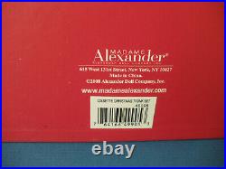 Vintage 2008 Madame Alexander CISSETTE CHRISTMAS TRUNK SET #49905 Ltd Ed 500