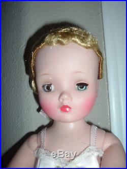 Vintage 20 Madame Alexander Cissy Doll Original Undergarment Hard Plastic Face
